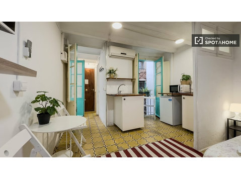 Studio apartment for rent in Ciutat Vella, Barcelona - דירות