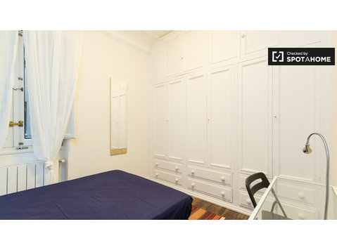 Chambre décorée dans un appartement de 7 chambres à… - À louer