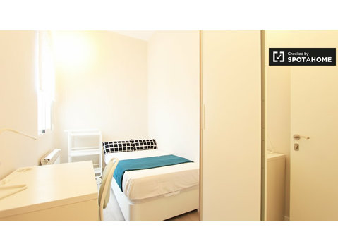 Chambre décorée dans un appartement de 7 chambres à Atocha,… - À louer