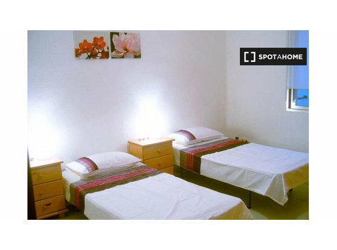 Duży pokój w apartamencie z 3 sypialniami w Carabanchel w… - Do wynajęcia