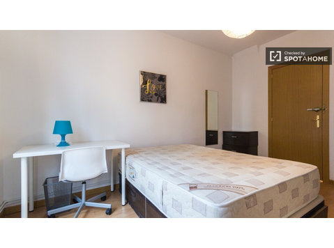 Light room in shared apartment in Atocha, Madrid - K pronájmu