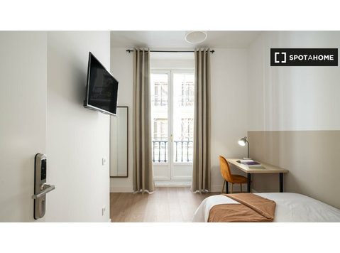 Chambre à louer dans un appartement de 16 chambres à Madrid - À louer
