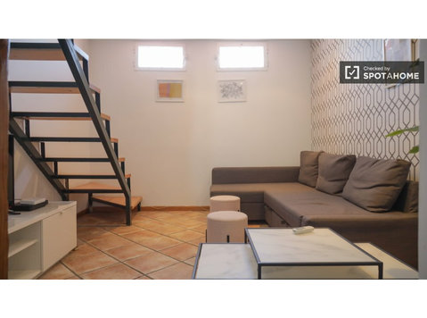 Lavapies, Madrid kiralık 1 odalı daire - Apartman Daireleri