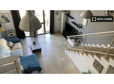 1-bedroom apartment for rent in Villaverde Alto, Madrid - アパート