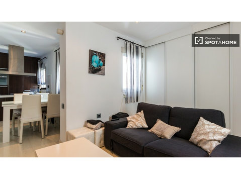 1 chambre appartement à louer avec AC à Salamanque, Madrid - Appartements