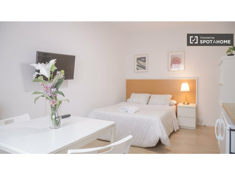 Bright studio apartment for rent in Moncloa, Madrid - Apartamentos