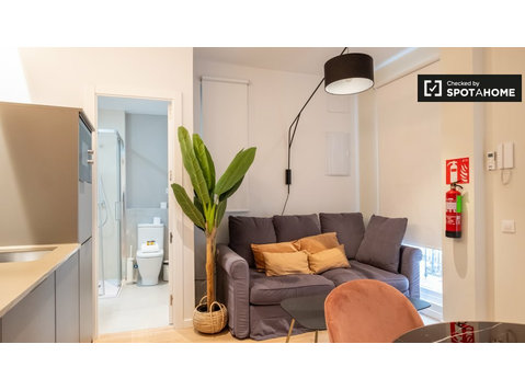 Nette 1-Zimmer-Wohnung zu vermieten in La Latina, Madrid - Wohnungen