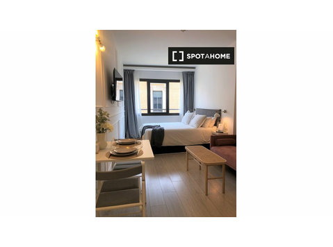 Luxury Studio in Recoletos Madrid with view to the National - اپارٹمنٹ