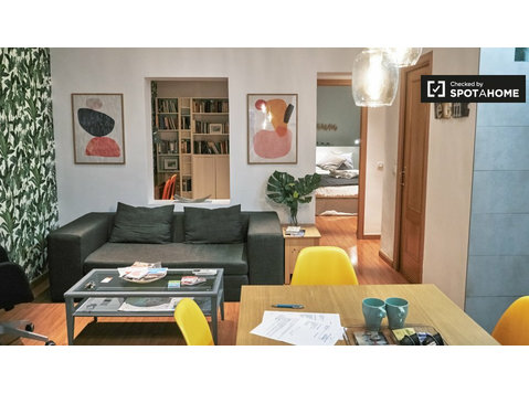 Geräumige 1-Zimmer-Wohnung zur Miete in Retiro, Madrid - Wohnungen