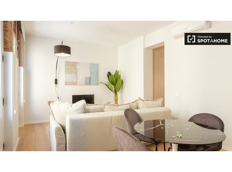 Stilvolle 1-Zimmer-Wohnung zur Miete in La Latina, Madrid - Wohnungen