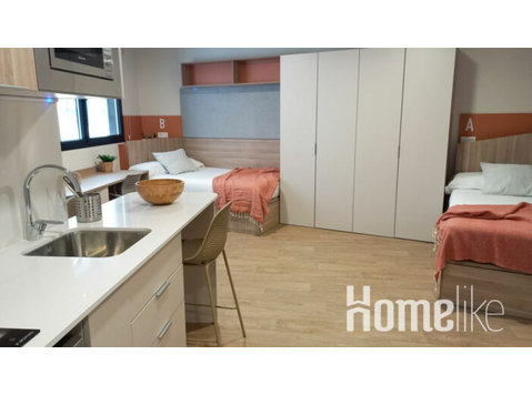 Double use studio with its own bathroom, kitchen and two… - Apartments