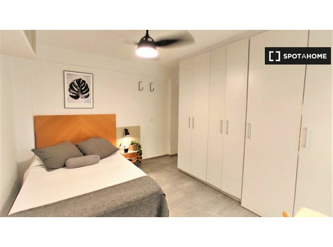 Quarto luminoso em apartamento de 5 quartos em Benimaclet,… - Aluguel