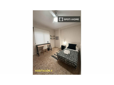 Room for rent in 4-bedroom apartment in Algirós, Valencia - الإيجار