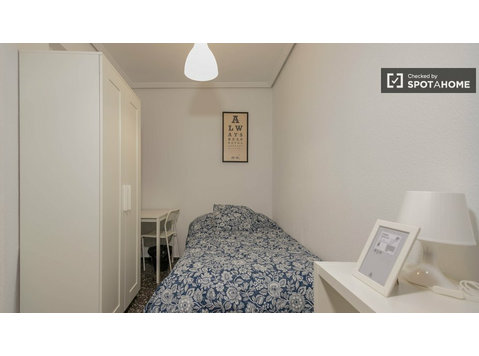 Pokój do wynajęcia w 5-pokojowym mieszkaniu w Walencji - Do wynajęcia