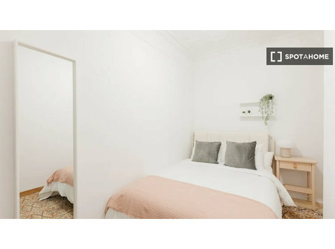 Quarto em apartamento compartilhado de 7 quartos, Valência - Aluguel