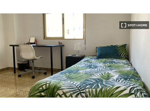 Rooms for rent in 5-bedroom apartment in Valencia - For Rent