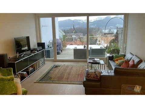 4½ ROOM HOUSE IN GWATT (THUN), FURNISHED, TEMPORARY - Apartamentos con servicio