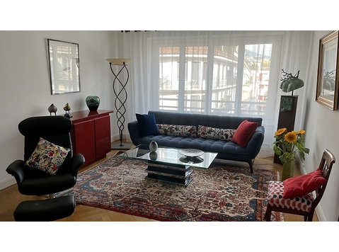 3½ ROOM APARTMENT IN GENÈVE - EAUX-VIVES, FURNISHED,… - Apartamente regim hotelier