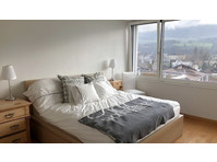 5 ROOM ATTIC APARTMENT (PENTHOUSE) IN SARNEN (OW), FURNISHED - Kalustetut asunnot