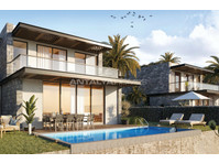 Detached Villas with Pool and Sea Views in Bodrum Gumusluk - Жилище