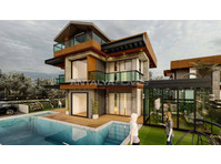 Detached Villas with Private Pools and Gardens in Fethiye - บ้านและที่พัก