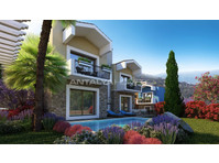 Detached and Semi-Detached Houses Close to Airport in Bodrum - Смештај