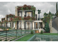 Flats in a New Project with Private Pools in Bodrum Mugla - Lakás
