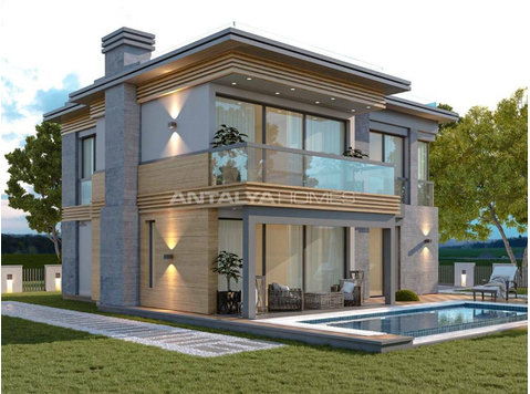 Luxury Detached Houses with Sea Views in Mugla Milas - Asuminen