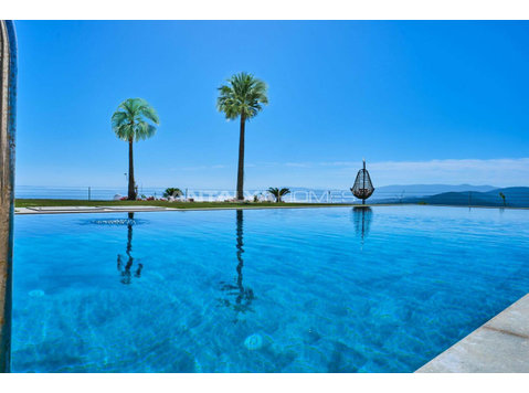Luxury Houses with Private Beach and Heliport in Bodrum - Housing