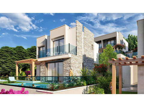 Sea View Villas with Smart Home System in Mugla Bodrum - Locuinţe