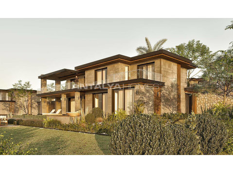 Spacious Sea View Real Estate in a Luxury Complex in Bodrum - Housing