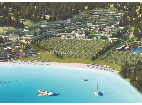Villas with Sea Views in an Elite Project in Bodrum Turkbuku - Bostäder