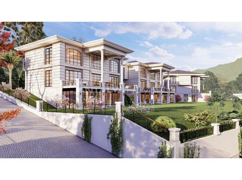 New Build Sea View Villas Near Airport in Ortahisar Trabzon - Asuminen