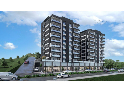Sea View Apartments in a New Housing Project in Trabzon - Housing