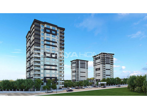 Brand New Flats in a Spacious Complex in Ankara Çakırlar - Barınma