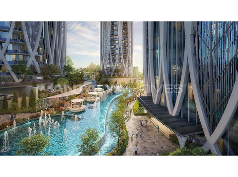 New Apartments in a Luxury Complex in Etimesgut Ankara - Bostäder