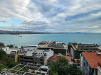 Magnificent Bosphorus View Flat For Foreign Tenant in Taksim