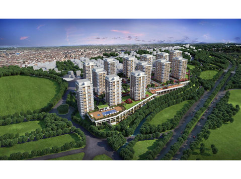 Apartments in Luxury Project with Shopping Mall in Istanbul - Жилье