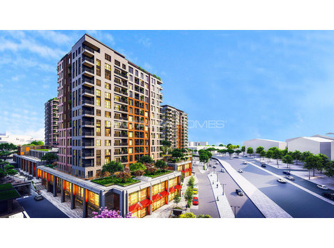 Apartments in a Luxe Project with Shopping Mall in Istanbul - Жилье