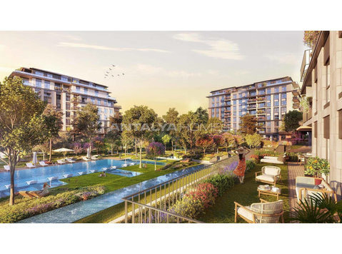 Apartments with Forest View in Complex in Sariyer Istanbul - Сместување