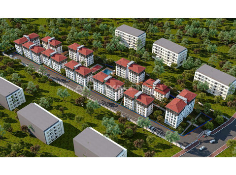 Chic Flats in a Complex with Pool in İstanbul Basaksehir - Immobilien