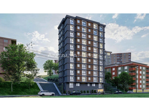 Investment Flats for Sale in a Complex in Istanbul Kagithane - Housing