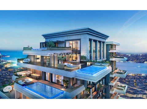 Luxury Real Estate in Istanbul Turkey with Infinity Pool - السكن