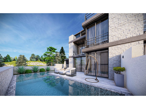 3-Bedroom Villas with Private Pools in Kalkan Antalya - Nhà