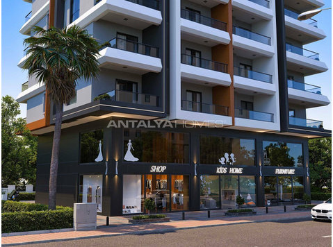Apartments in Project with Rich Features in Mahmutlar Alanya - Сместување