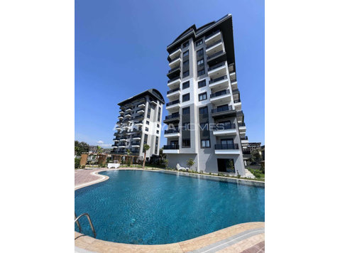 Apartments in a Complex with Social Activities in Alanya - Housing
