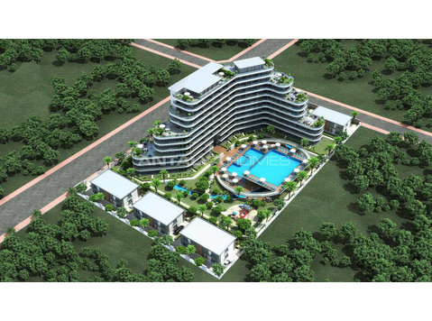 Apartments with Large Gardens and Terraces in Antalya Aksu - Nieruchomości