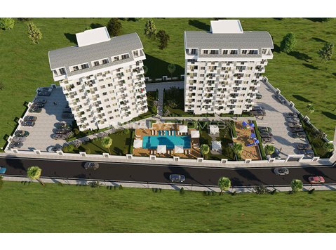 Apartments with Pool and Parking in Alanya Payallar - Housing