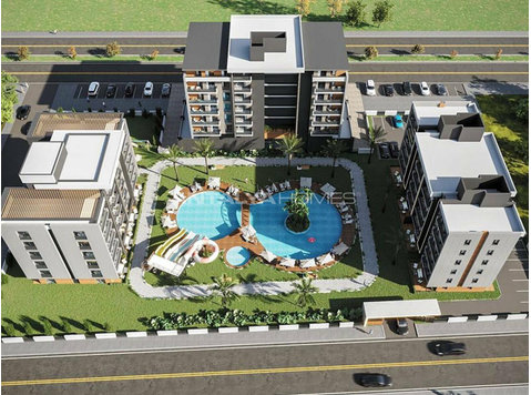 Apartments with Underfloor Heating in a Complex in Antalya - Tempat tinggal