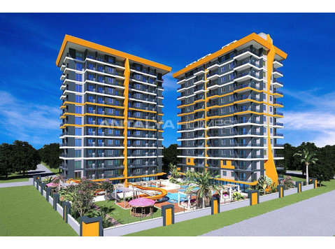 Central Flats 300 mt to the Sea in Mahmutlar Alanya - Смештај